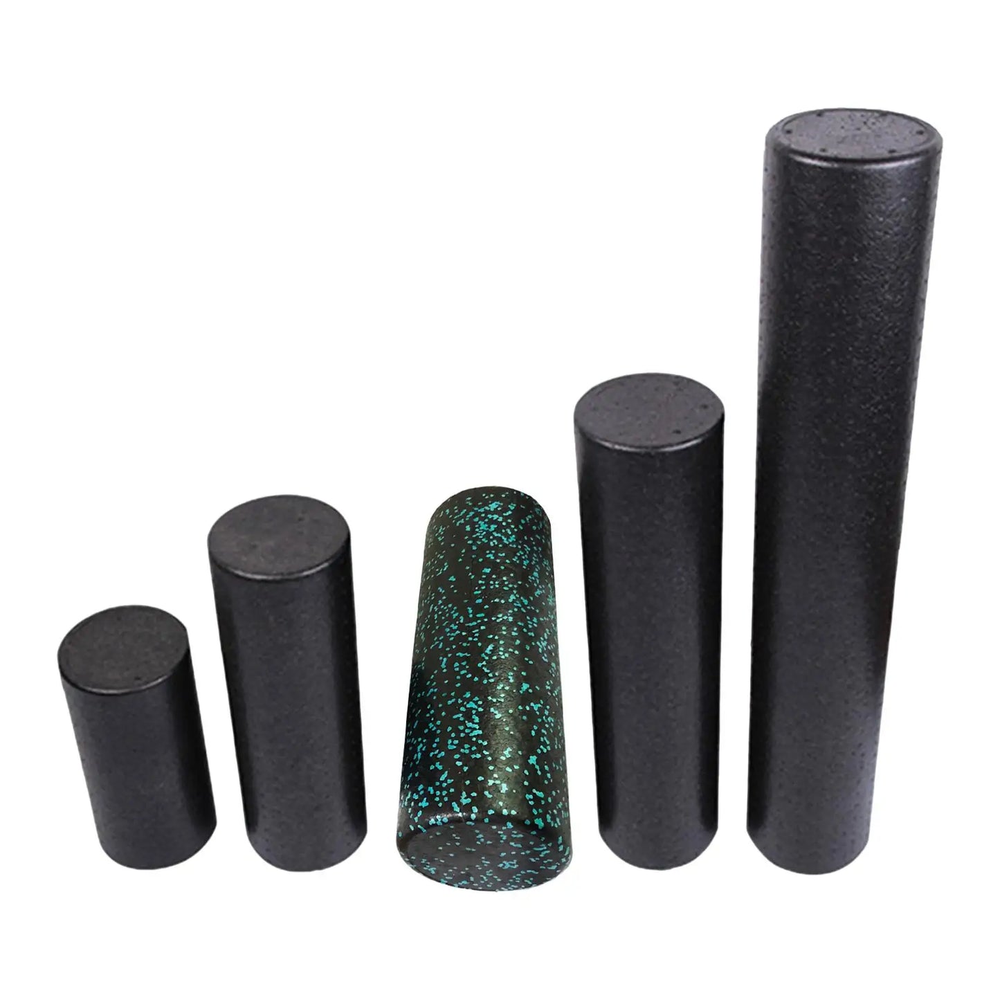 High Density round Foam Roller Balance Training Lightweight Pilates Yoga Column for Waist Arm Stretching Workout
