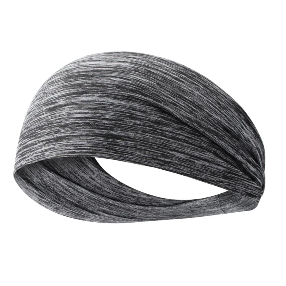 1PC Sports Headband Running Fitness Sweatband Quick-Dry Elastic Absorbent Men Women Cycling Jog Tennis Yoga Gym Hair Bandage