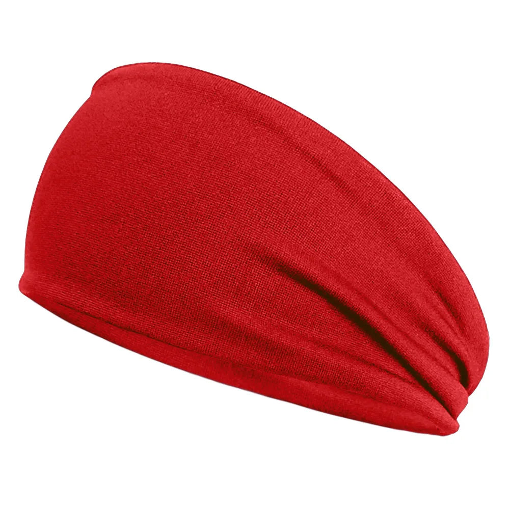 1PC Sports Headband Running Fitness Sweatband Quick-Dry Elastic Absorbent Men Women Cycling Jog Tennis Yoga Gym Hair Bandage