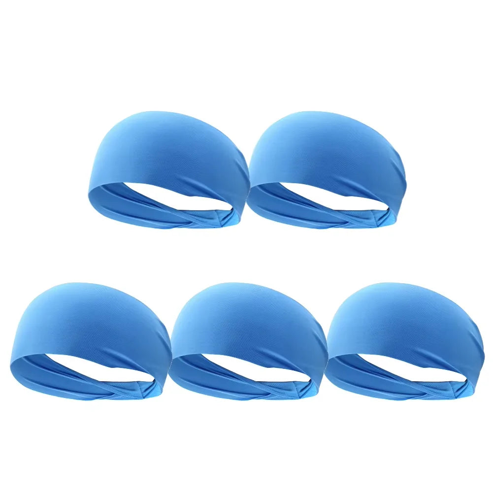 1PC Sports Headband Running Fitness Sweatband Quick-Dry Elastic Absorbent Men Women Cycling Jog Tennis Yoga Gym Hair Bandage