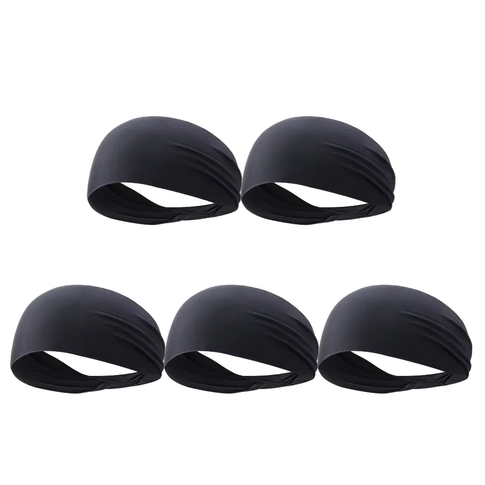 1PC Sports Headband Running Fitness Sweatband Quick-Dry Elastic Absorbent Men Women Cycling Jog Tennis Yoga Gym Hair Bandage