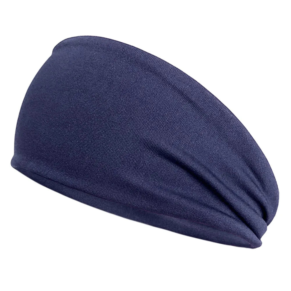 1PC Sports Headband Running Fitness Sweatband Quick-Dry Elastic Absorbent Men Women Cycling Jog Tennis Yoga Gym Hair Bandage